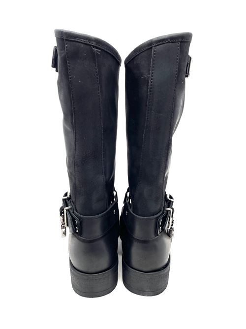 Damen-Bikerstiefel mit Herzanhänger IL LACCIO | 2040SULIVANNERO